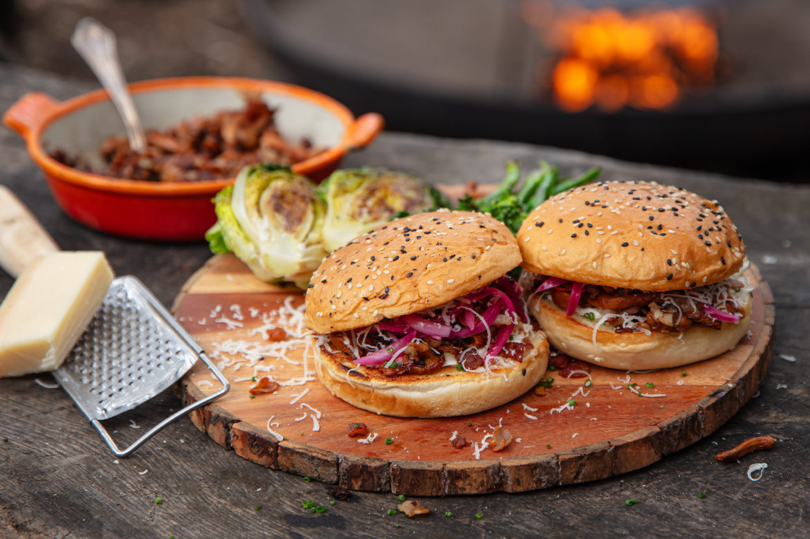 KANTARELLBURGARE